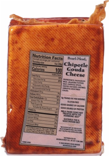 Boar's Head Chipotle Gouda Cheese Perspective: bottom