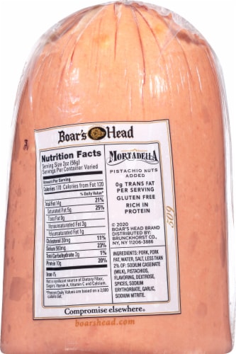 Boar’s Head Mortadella with Pistachios Perspective: bottom