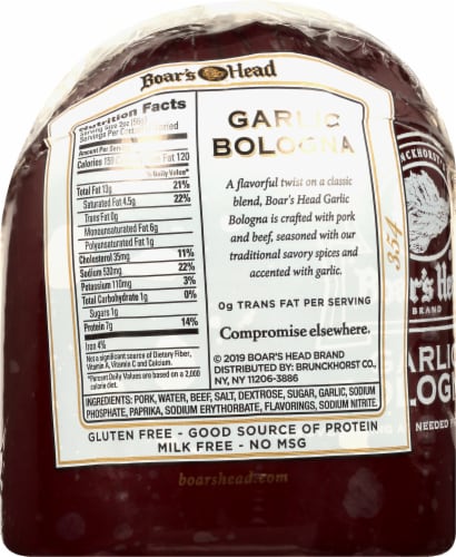 Boar’s Head Garlic Bologna Perspective: bottom
