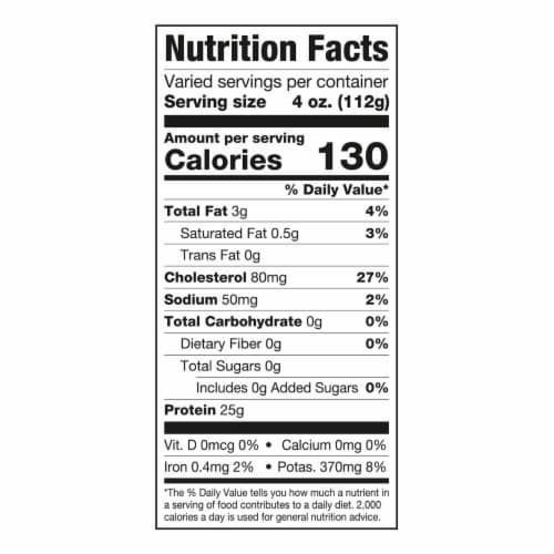 Foster Farms Fresh & Natural Boneless Skinless Chicken Breast Fillets Perspective: bottom
