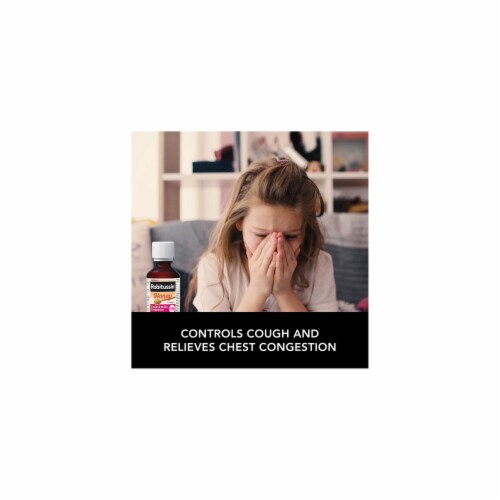 Children's Robitussin Honey Cough & Chest Congestion DM Cough Medicine Perspective: bottom
