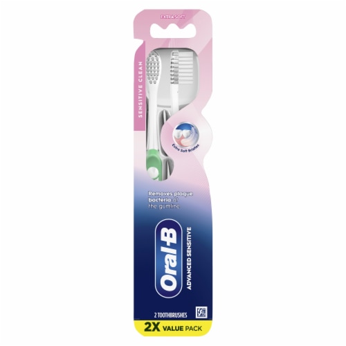 Oral-B Sensi-Soft Toothbrushes Perspective: bottom