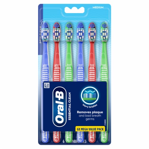 Oral-B Healthy Clean Toothbrushes Perspective: bottom