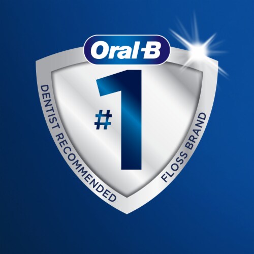 Oral-B Glide Detoxifying Mint infused with Tea Tree Oil Dental Floss Picks Perspective: bottom