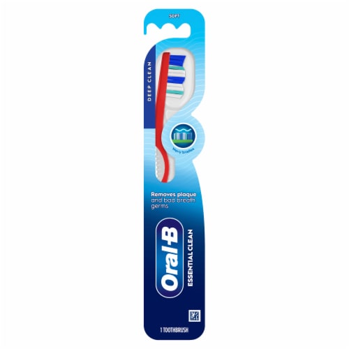 Oral-B Healthy Clean Soft Toothbrush Perspective: bottom