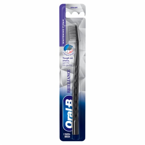Oral-B Brilliance Whitening Extra Soft Toothbrush Perspective: bottom