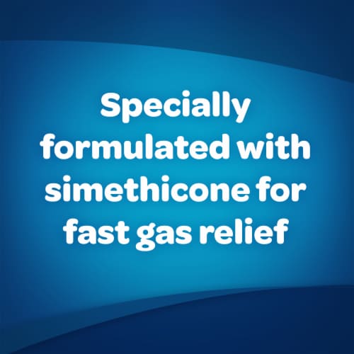 Gas-X Extra Strength Chewable Gas Relief Tablets with Simethicone 125 mg Cherry Perspective: bottom