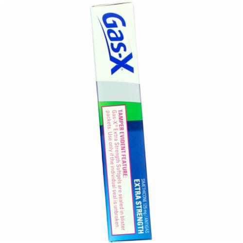 Gas-X Extra Strength Gas Relief Softgels, 10 Ct Perspective: bottom
