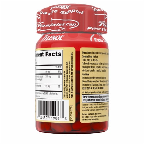 Tylenol Proactive Support* Muscle & Joint Supplements Perspective: bottom