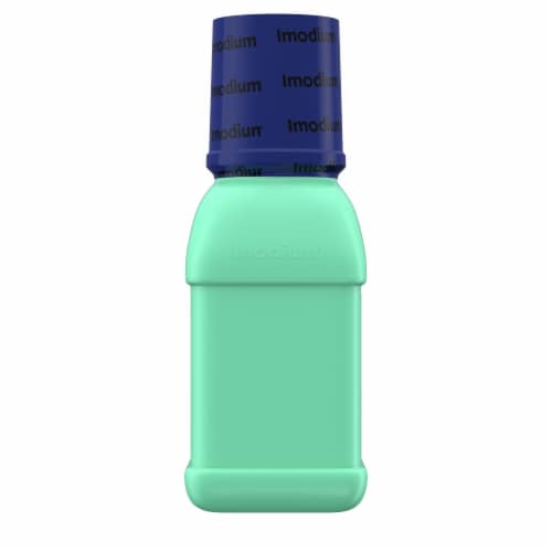 Imodium A-D Liquid Anti-Diarrheal Medicine, Mint Flavor Perspective: bottom