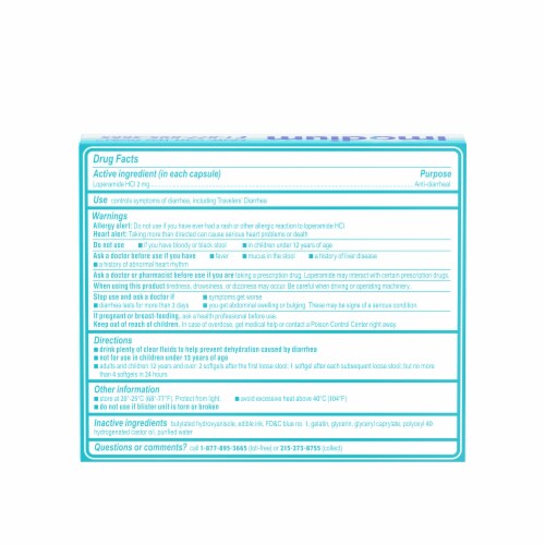 Imodium A-D Softgels Perspective: bottom