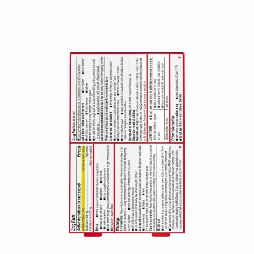 Tylenol Cold + Head Congestion Severe Medicine Caplets Perspective: bottom