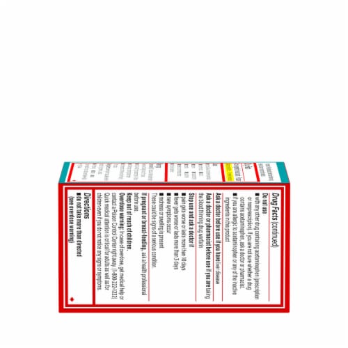 Tylenol Extra Strength Acetaminophen, Easy To Swallow Caplets Perspective: bottom