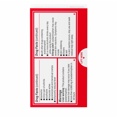 Tylenol Extra Strength Dissolve Packs With Acetaminophen, Berry Perspective: bottom