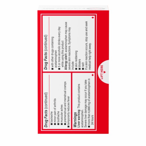 Tylenol Extra Strength Dissolve Packs With Acetaminophen, Berry Perspective: bottom