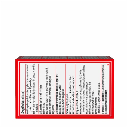Tylenol PM Extra Strength Pain Reliever & Sleep Aid Caplets Perspective: bottom