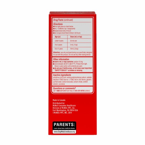Children's Sudafed PE Cold+Cough Grape Flavor Liquid, 4 Fl Oz Perspective: bottom