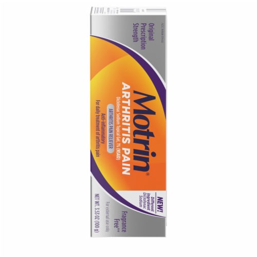Motrin Arthritis Pain Diclofenac Sodium Topical Gel 1% Perspective: bottom