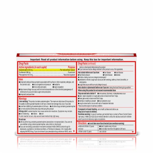 Sudafed PE Sinus Pressure + Pain + Mucus And Congestion Relief Perspective: bottom