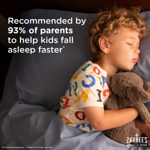 Zarbee's® Watermelon Children's Sleep with Melatonin Gummies Perspective: bottom