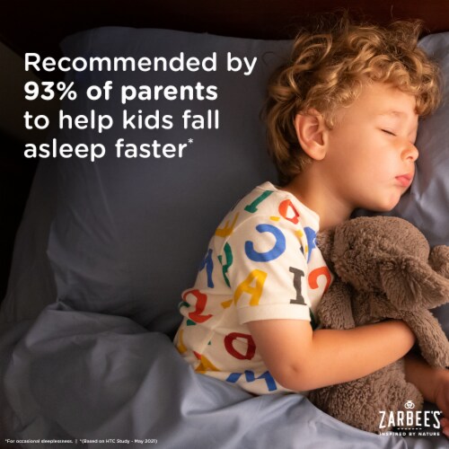 Zarbee's® Watermelon Children's Sleep with Melatonin Gummies Perspective: bottom