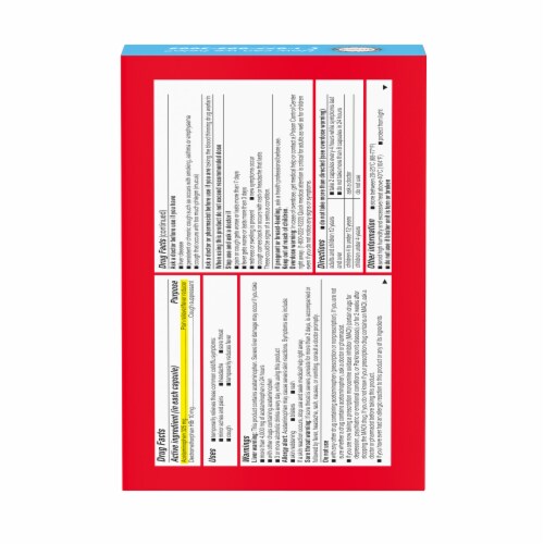 Tylenol Daytime Cold & Flu Multi-Symptom Relief Liquid Gels Perspective: bottom