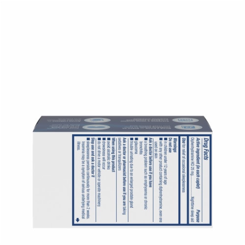 Simply Sleep Non-Habit Forming Nighttime Sleep Aid Caplets Perspective: bottom