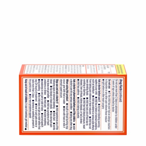 Children's Motrin Dye-Free IBuprofen Chewable Tablets, Grape Perspective: bottom