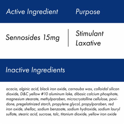 Perdiem Stimulant Laxative Overnight Constipation Relief Tablets Perspective: bottom