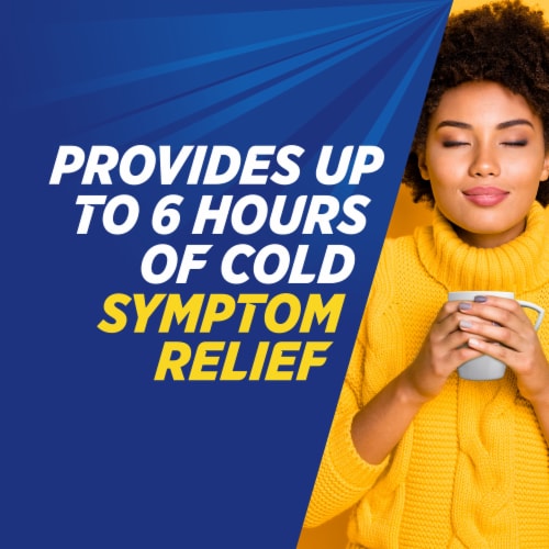 Theraflu Daytime Severe Cold Relief Berry Burst Flavor Powder Perspective: bottom