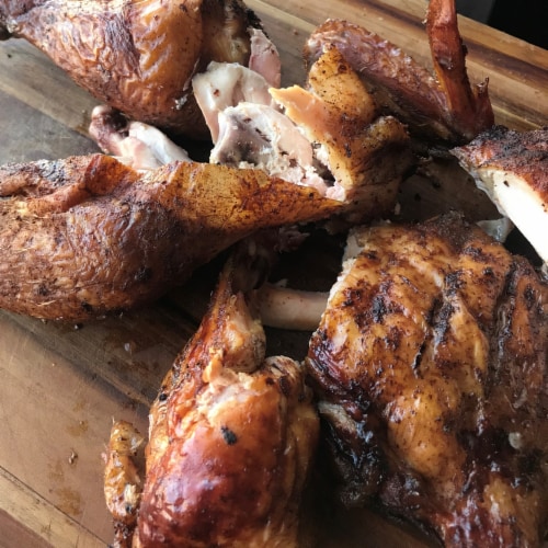 Greensbury Organic Free-Range Whole Chicken (pack of 5 whole chickens, 3-4lb each) Perspective: bottom