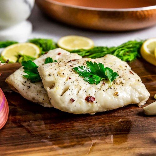 Greensbury Wild Icelandic Cod (pack of 20, 6oz fillets) Perspective: bottom