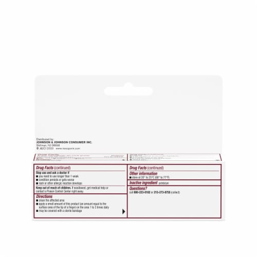 Polysporin First Aid Topical Antibiotic Ointment, Travel Size Perspective: bottom