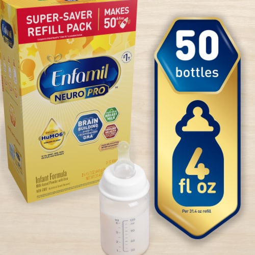 Enfamil NeuroPro Triple Prebiotic Immune Blend Baby Formula Perspective: bottom
