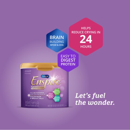 Enfamil Enspire Gentlease Powdered Infant Formula Pouches Perspective: bottom