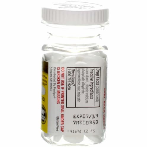 GoodSense Aspirin Pain Reliever Coated Tablets, 325 mg, 100 Ct Perspective: bottom