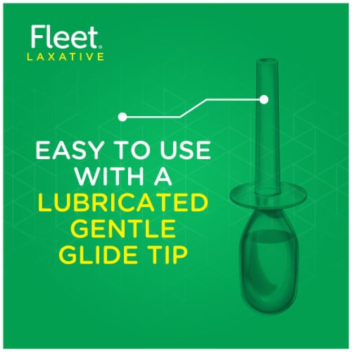 Fleet Liquid Glycerin Suppositories Adult Constipation Relief Perspective: bottom