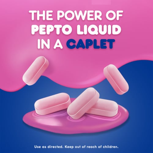 Pepto Bismol Ultra Caplets Perspective: bottom