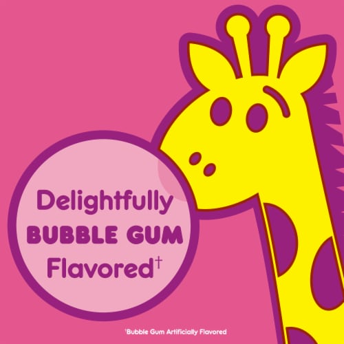 Pepto Kids Bubblegum Flavor Chewable Tablets Perspective: bottom