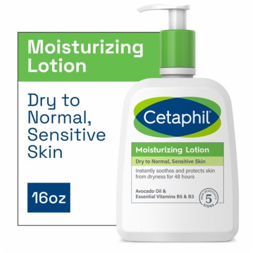Cetaphil Hydrating Moisturizing Lotion for Normal to Dry Skin, Sensitive Skin Perspective: bottom
