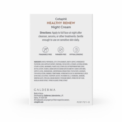 Healthy Renew Skin Tightening Night Cream, Wrinkle Repair Cream for Face with Peptides Perspective: bottom
