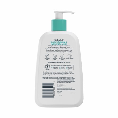 Cetaphil Gentle Exfoliating SA Lotion with Salicylic Acid, Mandelic Acid & Gluconolactone Perspective: bottom