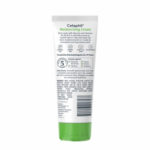 Cetaphil Moisturizing Cream, Hydrating Hand and Body Moisturizer for Dry to Very Dry Skin Perspective: bottom