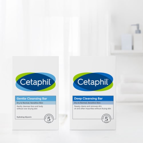 Cetaphil® Gentle Cleansing Bar Perspective: bottom