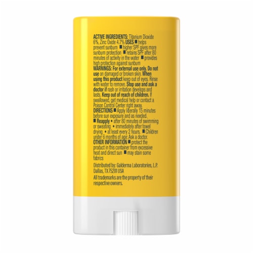 Cetaphil Sheer Mineral Stick Sunscreen for Face & Body, Broad Spectrum SPF 50 Perspective: bottom