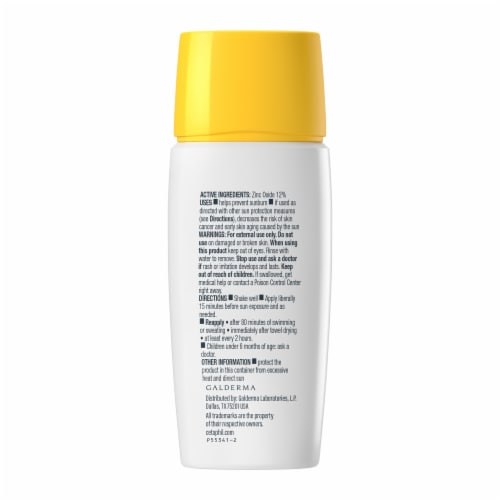 Cetaphil Sheer Mineral Face Liquid Sunscreen SPF 50 - 1.7 fl oz (50 ml) Perspective: bottom