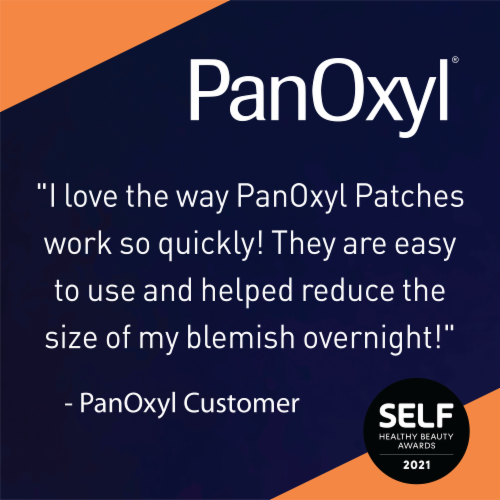 PanOxyl® PM Overnight Spot Patches Perspective: bottom