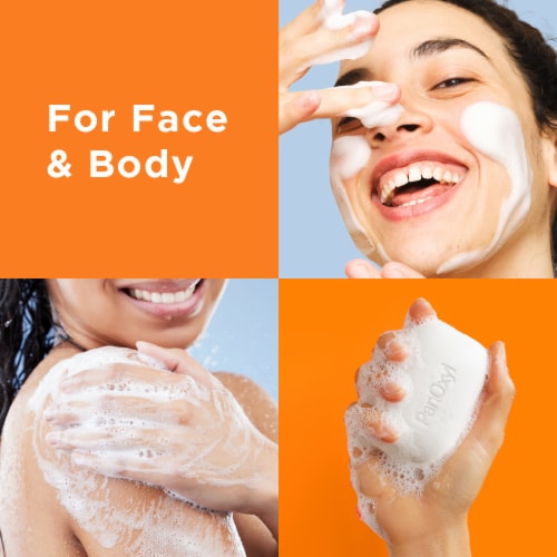 PanOxyl® Acne Treatment Cleansing Bar for Face & Body Perspective: bottom