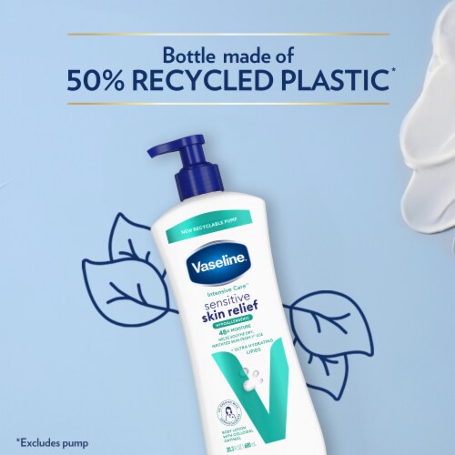 Vaseline Intensive Care™ Body Lotion Sensitive Skin Relief Perspective: bottom