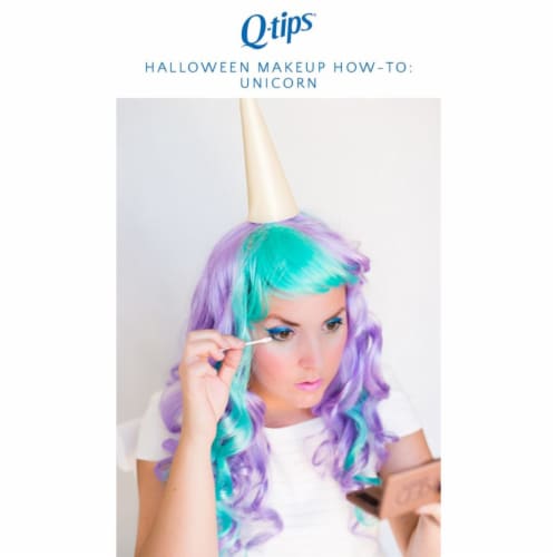 Q-tips Q Tips Precision Cotton Tips Cotton Swabs Perspective: bottom